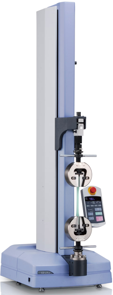 Shimadzu EZ-LX Universal Testing Machine.